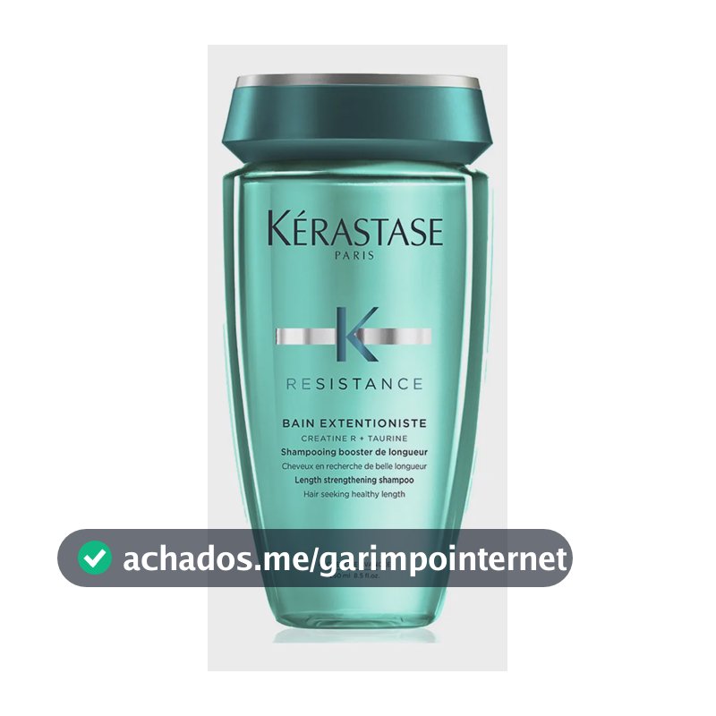 Shampoo Kérastase Bain Resistance Extentioniste Cabelos Longos e Saudáveis, 250 ml