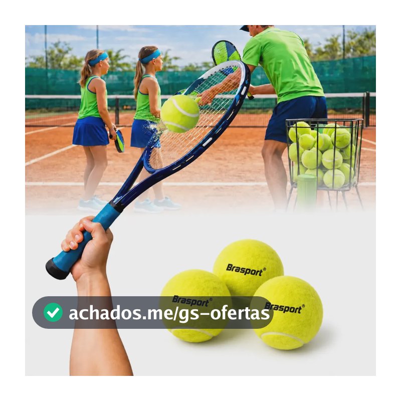 Kit 3 Bola De Tênis Bolinhas Tennis Profissional Treinamento Treino Competição Alta Durabilidade Bolas Para Quadra Saibro Piso Rápido Clubes Aulas Jogadores Iniciantes E Avançados Premium