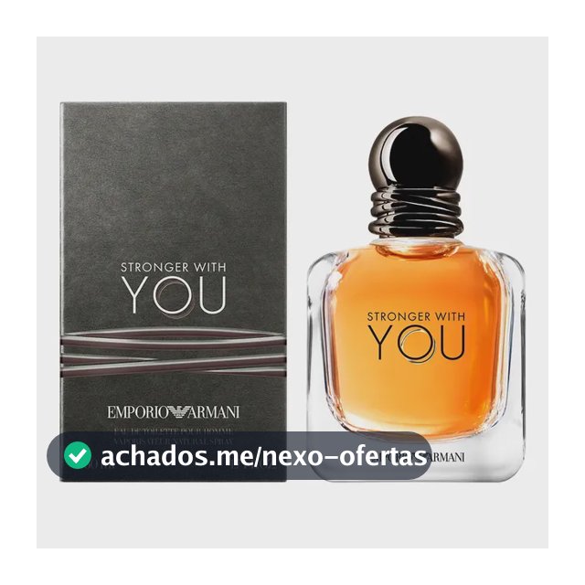 Armani Beauty Perfume Masculino Stronger With You Eau de Toilette 50ml