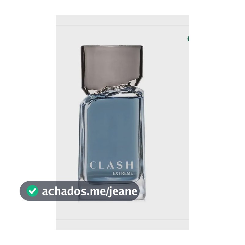 Colônia Perfume Clash Extreme Masculino 100ml O Boticário
