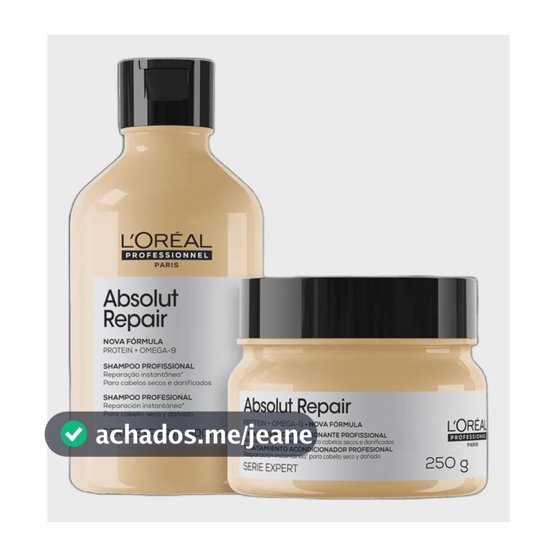 Kit L'oréal Professionnel Quinoa + Protein (2 Produtos) Blz Única