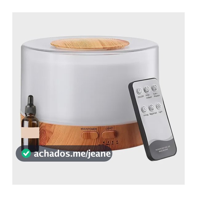 Difusor Aromatizador Umidificador De Aroma + Essência Brinde