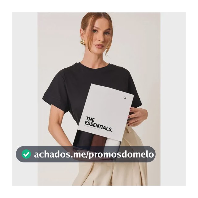 Kit 3 T-shirts Oversized Classic Algodão Cléa Store