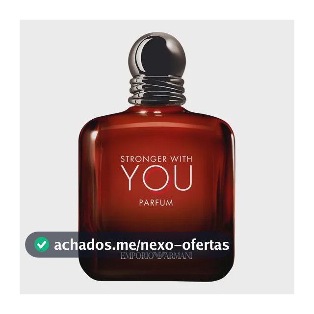 Armani Beauty Perfume Masculino Stronger With You Parfum 100ml