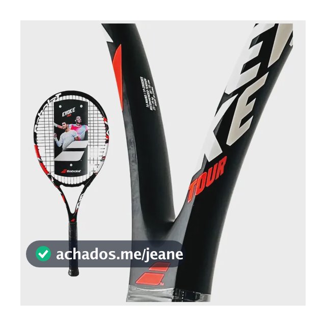 Raquete Evoke Tour 105 Com Corda Grafite Fusion Adulto 275g