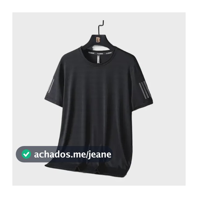 Camiseta Masculina De Seda Gelada Estampada Estilo Esportivo