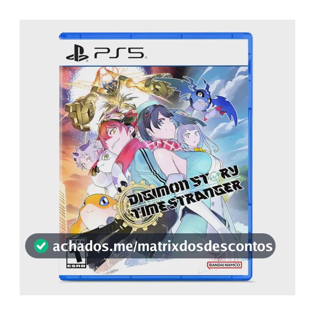 Digimon Story Time Stranger Ps5 Midia Fisica