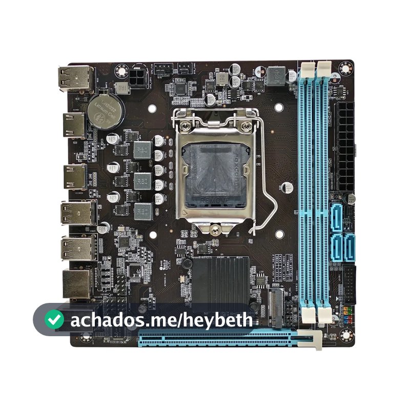 Placa Mãe Bluecase BMBH61-G22HG-ITX Lga 1155 2 Hdmi Oem