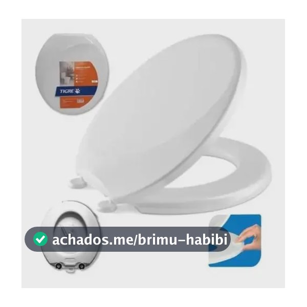 Tampa De Vaso Almofadado Tigre Assento Universal Vaso Oval Cor Branco