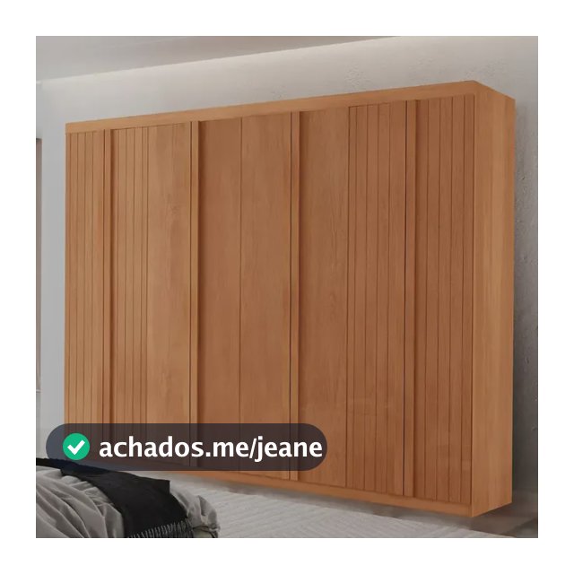 Guarda Roupa Casal Toquio Mdf Com 8 Portas 4 Gavetas Moderna Naturalle