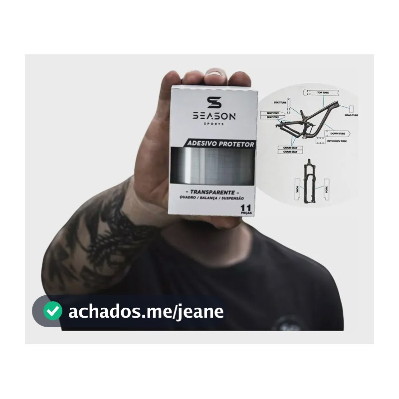Kit Adesivos Proteção Season Sports Quadro Balança Suspensão