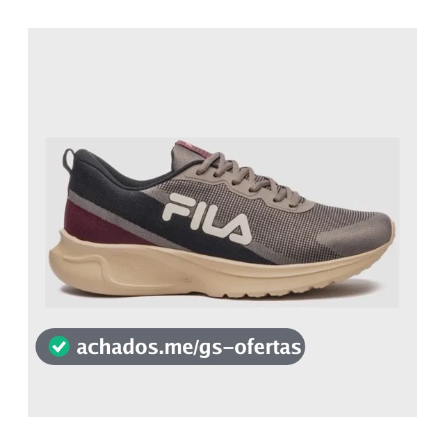 Tênis Masculino Vector Fila Oliva/preto/borgonha Liso 41 Br