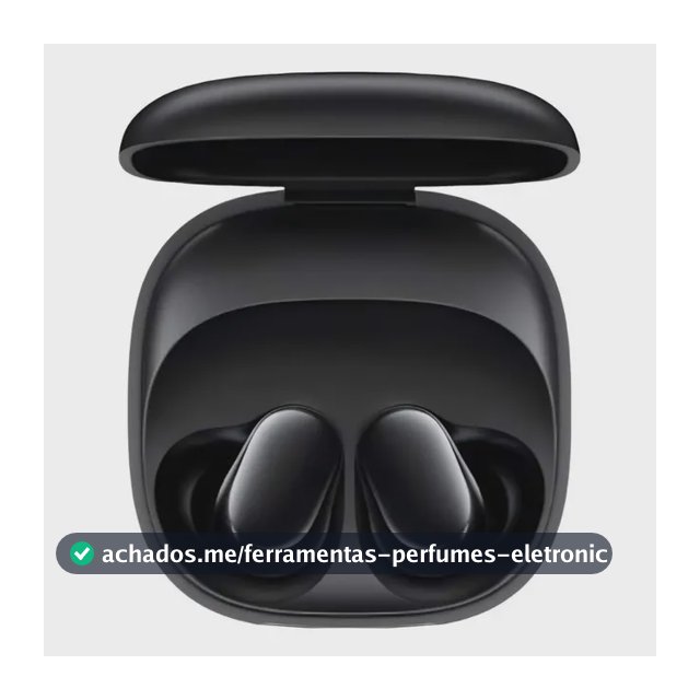 Fone De Ouvido Sem Fio Xiaomi Redmi Buds 6 Play Preto