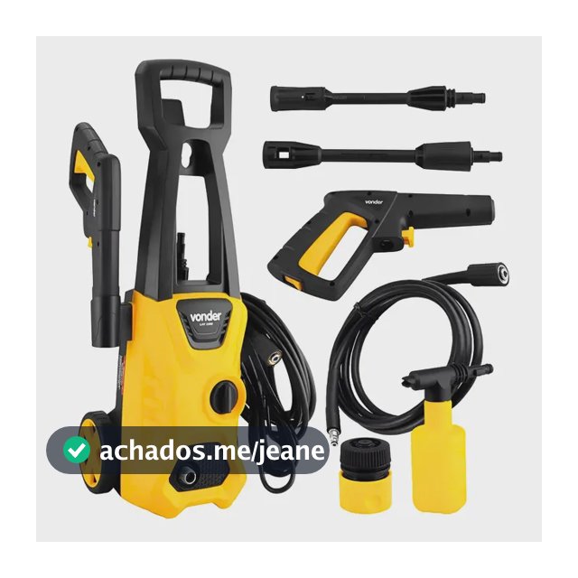 Lavadora De Alta Pressão Lav 1600, 1.600 Lbf/pol² Vonder