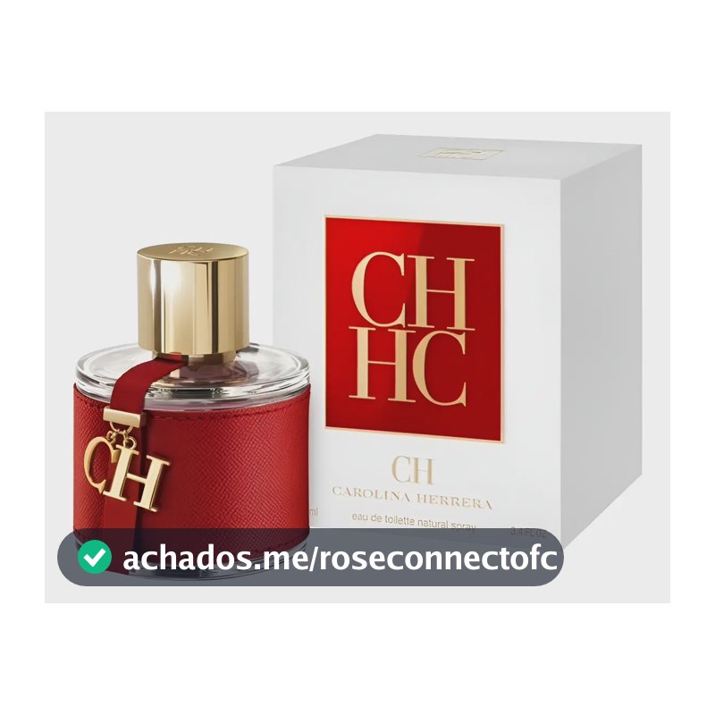 Perfume Carolina Herrera Ch Eau De Toilette 100ml Feminino