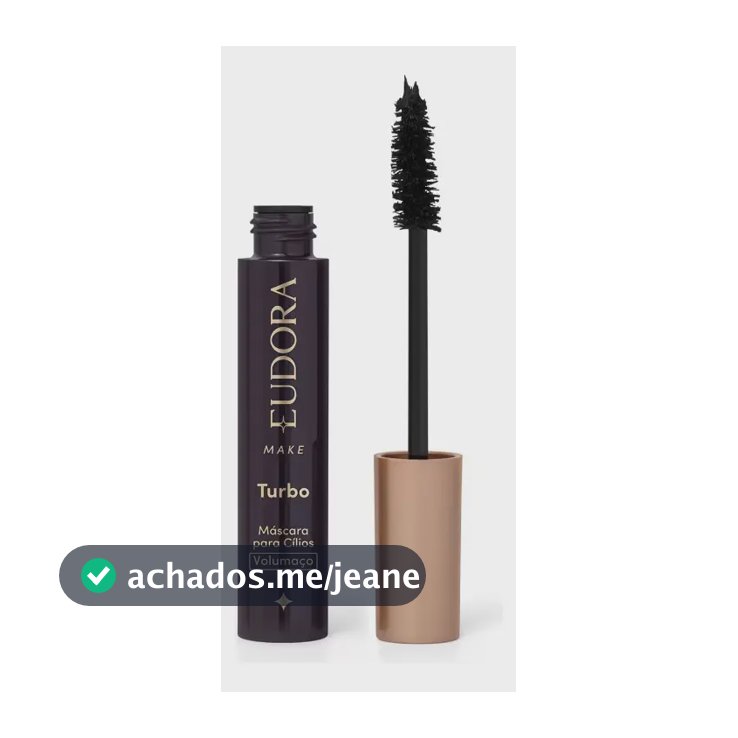 Máscara de Cílios Preta Make Turbo Volumaço 10g Eudora