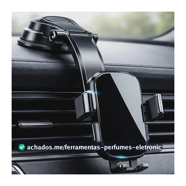Suporte De Celular Veicular Automotivo Pra Carro Mesa Porta Painel Parede Caminhão Vw Up Jetta Volkswagen Ônix Corolla Gol 360° Universal Ayann