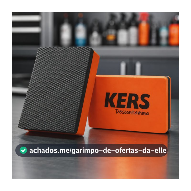 Taco Clay Bar Barra Descontaminação Pintura Automotiva Kers