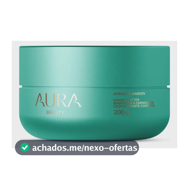 Manteiga Iluminadora Afrodite Garden Aura Beauty Jade Picon 200g