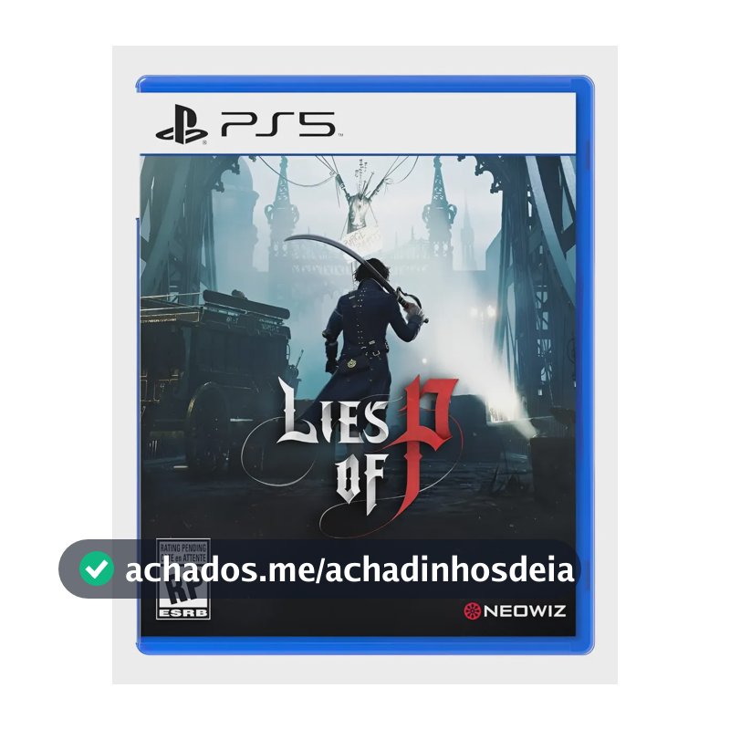 Jogo Lies Of P Ps5 Midia Fisica