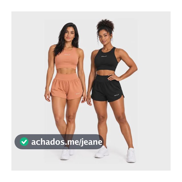 Kit 2 Conjuntos Feminino Fitness Beach Tennis Forro Duplo