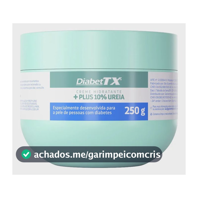 Creme Hidratante Diabet TX Plus 250g - Goicoechea