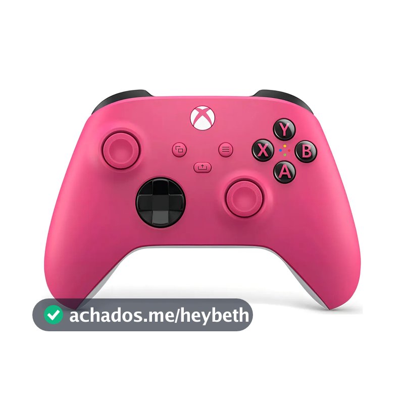 Controle Microsoft Xbox Series X/s Sem Fio-deep Pink