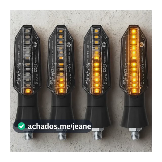 Kit 4 Piscas Seta Twister Titan Fan 125-150 Xre Cb 300 Bros