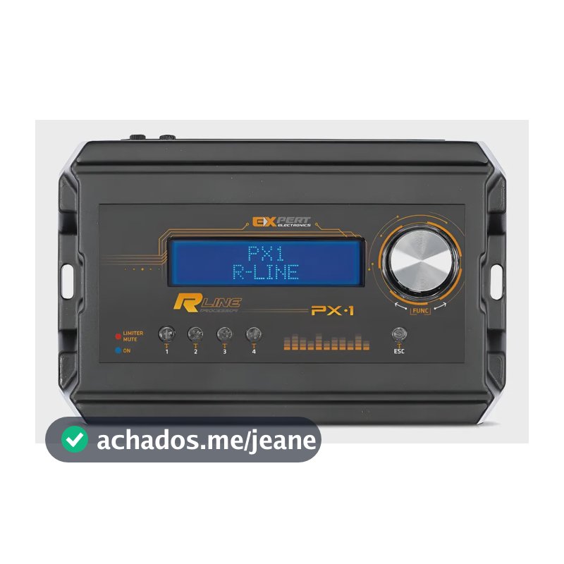 Processador De Audio Automotivo Banda Expert Px-1 Pro Limite 12v