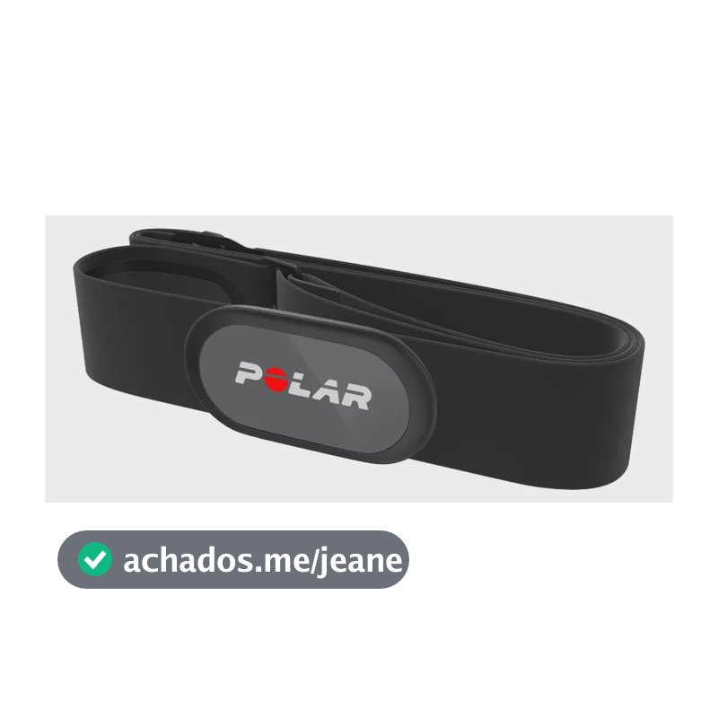 Sensor De Frequência Cardíaca Polar H9 Preto (M/GGG)
