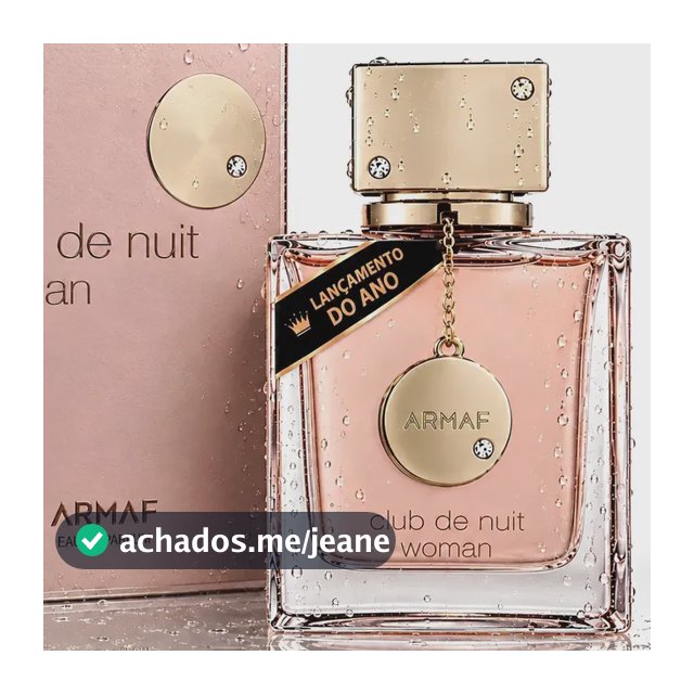 Perfume Arabe Armaf Club De Nuit Woman 105ml Edp Feminino