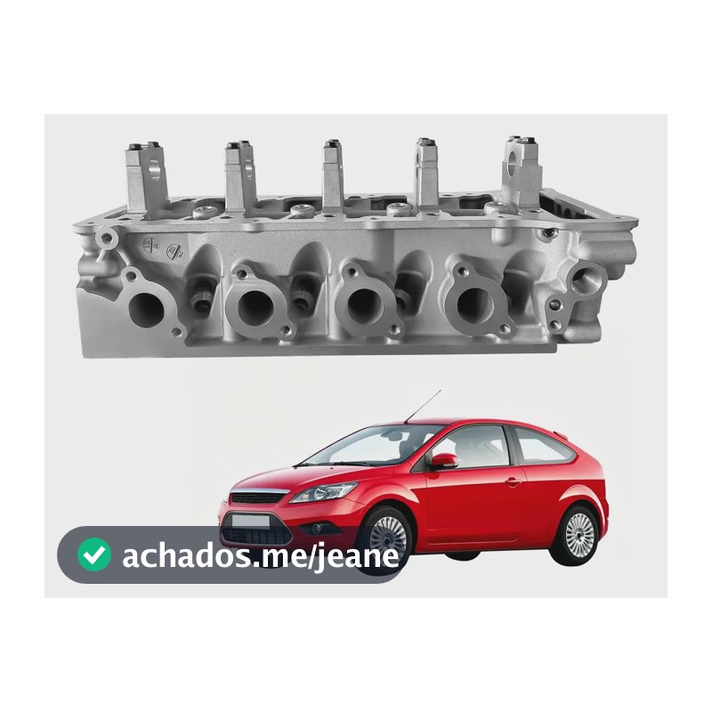 Cabeçote Motor Para Ford Zetec Rocam 1.6 8v Gasolina / Flex