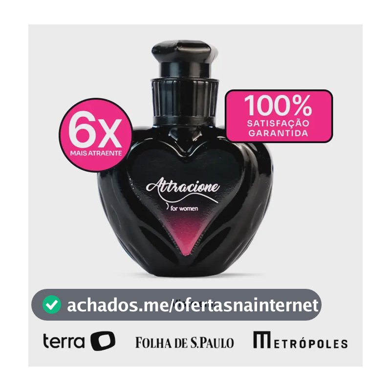 Perfume Attracione Feminino By Attracione Woman Mulher Sensual