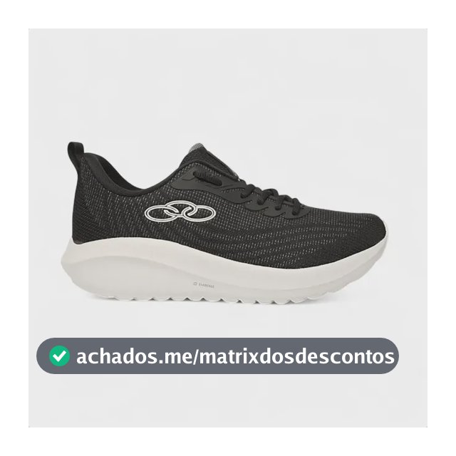 Tênis Olympikus Acqua Feminino Esportivo Treino Academia Preto 37