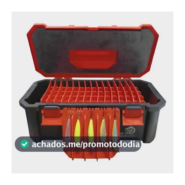 Caixa De Pesca Maleta Estojo Organizador Iscas Artificiais