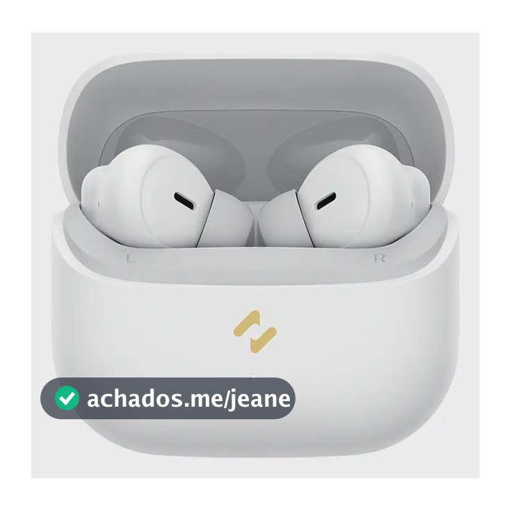 Fone De Ouvido Sem Fio Havit Tw982 ENC, Bluetooth 5.4, 33h Bateria, Resistência IPX4 contra respingos, Cancelamento de Ruído com IA, Cor Branco