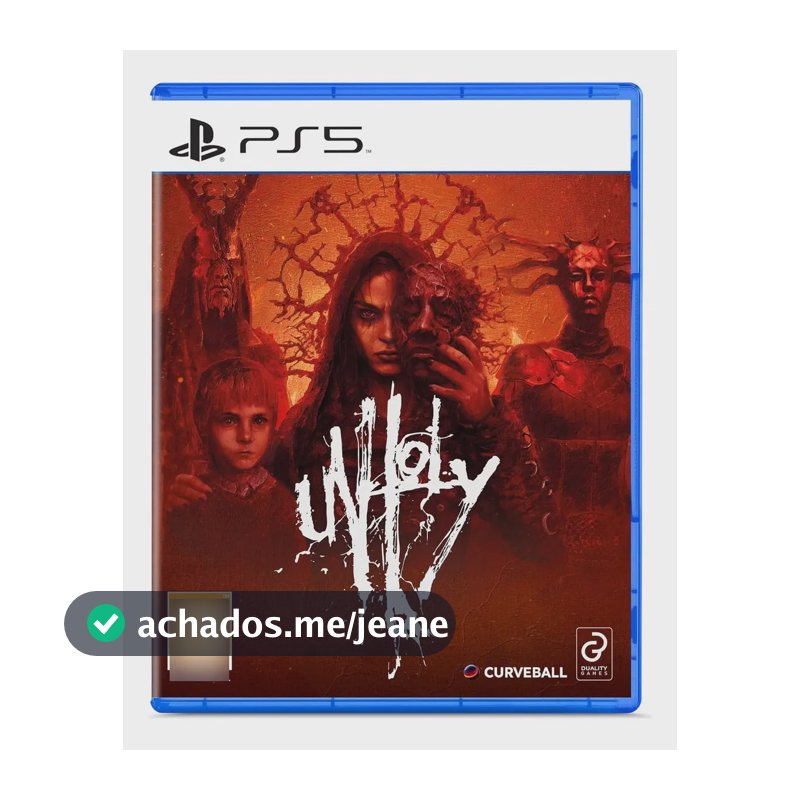 Unholy - Ps5 Midia Física
