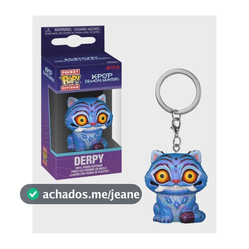 Chaveiro Funko Pop! Keychain Guerreiras Do K-pop - Derpy Multicolor