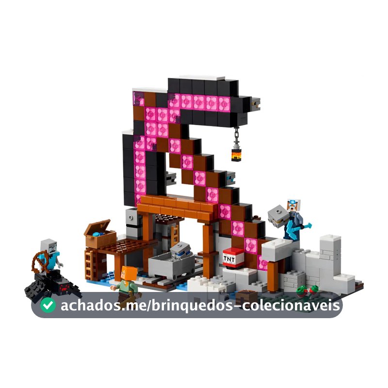 Lego Minecraft 21277 A mina do Pico