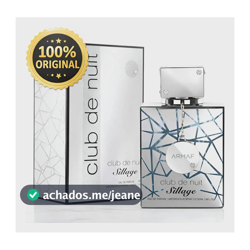 Perfume Armaf Club De Nuit Sillage 105ml Eau De Parfum