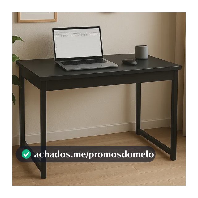 Mesa Home Office Escrivaninha Industrial Quarto Notebook