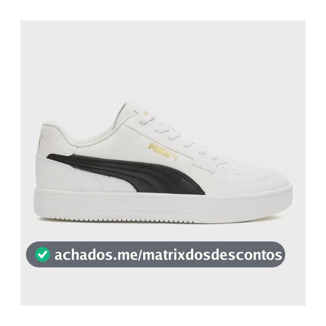 Tênis Masculino Caven 2.0 Puma gold Liso 41