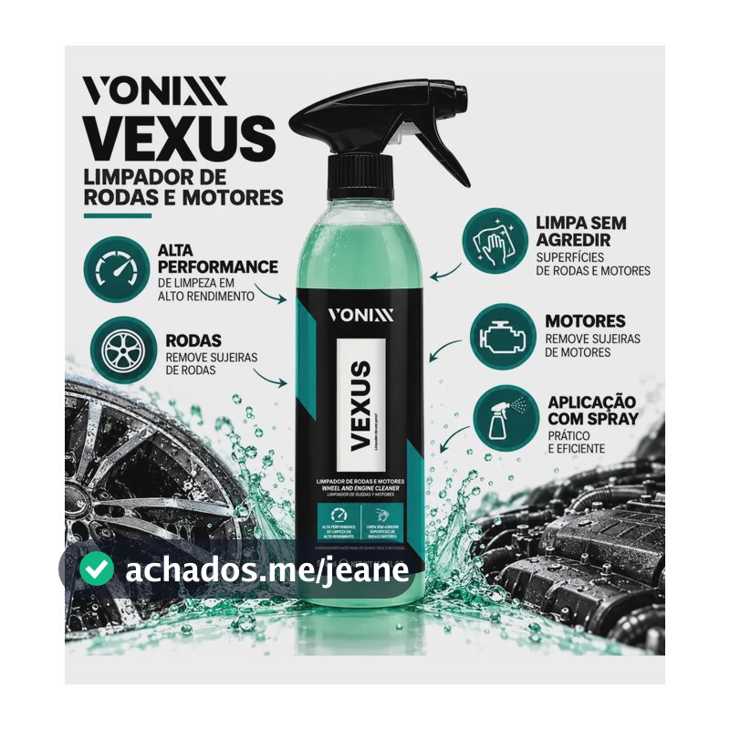 Limpador de Rodas e Motor Vonixx Vexus 500ml
