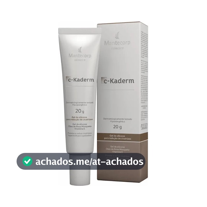 Mantecorp c-Kaderm gel de silicone para redução de cicatrizes 20 g