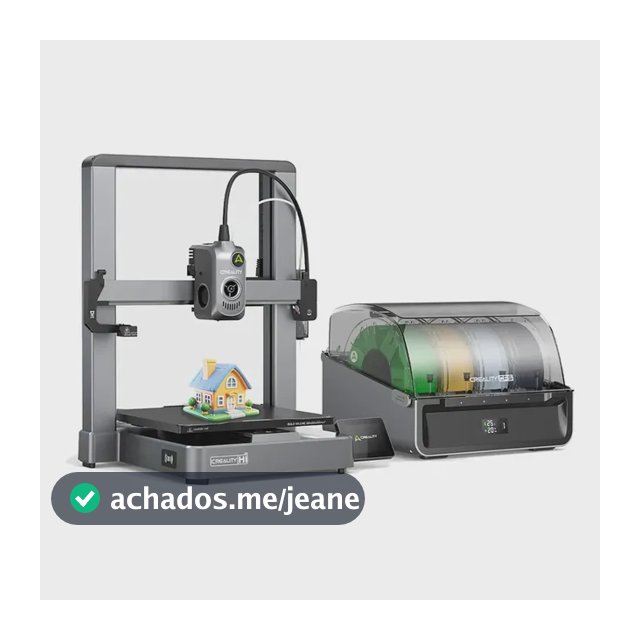 Impressora 3d Creality Hi Combo Multicolor Com Auto Nivelamento E Alta Velocidade 127/220v Cinza