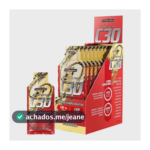 Vo2 Energy Gel Banana Integralmédica Banana