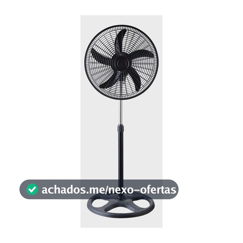 Ventilador De Pé Chão 16 Pol Turbo 3 Vel 110 Ou 220v Fs 107 Fs 107&110v