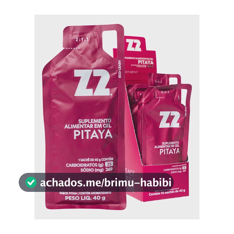 Suplemento Em Gel Z2 Performance Energy Carboidratos Sabor Pitaya X 40g 10 Un