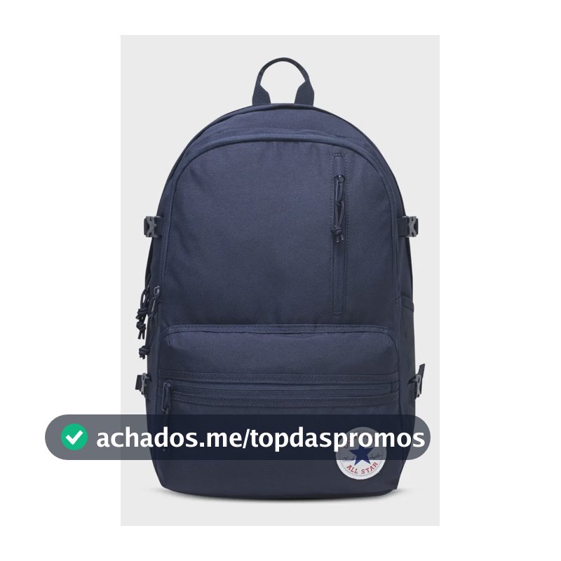 Mochila Converse Straight Edge Sem Genero Azul-escuro Liso