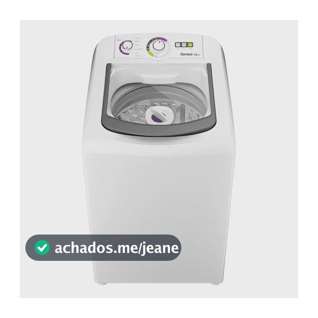 Máquina de Lavar Consul 13Kg Branca Ciclo Edredom - CWH13AB